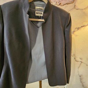 Vintage Kasper Blue Blazer and Shirt